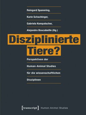 cover image of Disziplinierte Tiere?